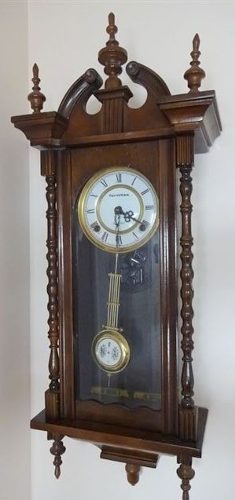 Antiguo Reloj Péndulo Fornitex 31 Days Con Sonería