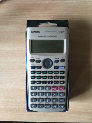 Calculadora financiera CASIO usada