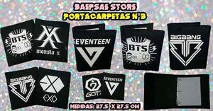 Carpetas N°3 Kpop Bts/got7/monstax/seventeen/exo/