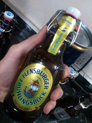 Cerveza Flensburguer Fruhlingboock Importada Alemania