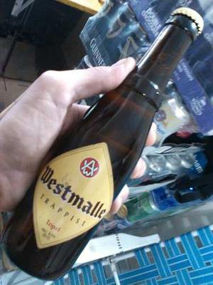 Cerveza Westmalle Tripel Importada Bélgica,caballito