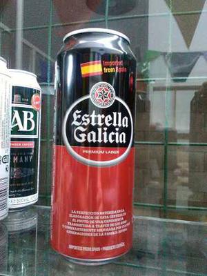 Cervezas Estrella De Galicia 500cc Importadas España