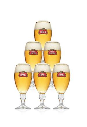 Copas Stella Artois 330ml - Unicas - Pack X 6 Unidades.