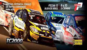 Entradas Boxes Tc2000. Galvez Dic 9y10