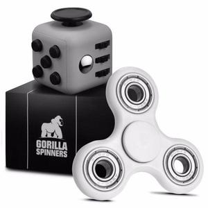 Gorilla - Premium High Speed Fidget Spinner And Fidget Cube