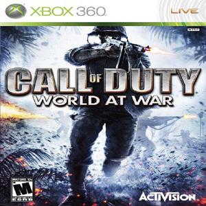 JUEGO CALL OF DUTY WORLD AT WAR XBOX 360