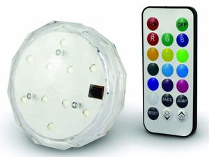 Luz De Led Sumergible Jacuzzi Pileta Rgb Controlador