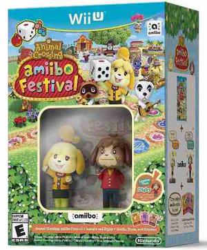 Nintendo Amiibo Wii U Animal Crossing Festival Box