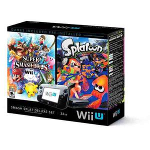 Nintendo Wii U 32gb Edicio Especial Con 5 Juegos Originales
