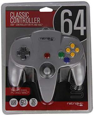 Retro-bit Nintendo 64 Classic Usb Habilitado Controlador (c