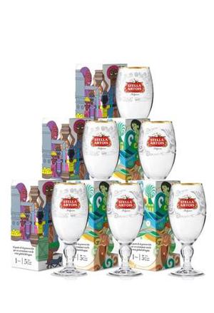 Stella Artois Pack De 4 Copas De Edición Limitada
