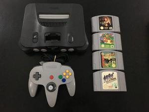 Vendo O Permuto - Nintendo 64 Pal + 4 Juegos + Joystick