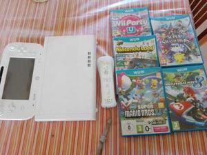 Wiiu (región Pal) + 5 Juegos Originales + Wiimote Blanco