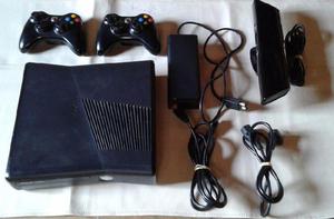 XBOX 360 IMPECABLE kinect 2 joistic 70 juegos 250GB