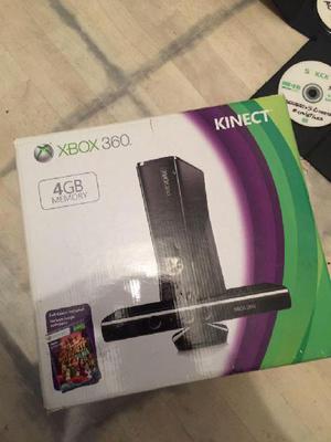Xbox 360 con Kinect Juegos Impecable