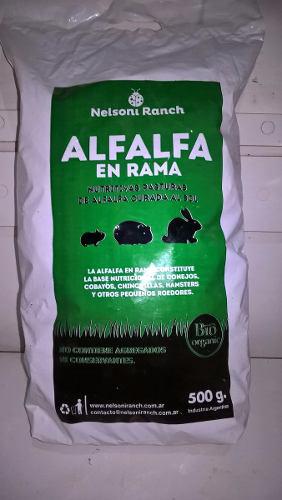 Alfafa Premium En Rama X 500 Gr, La Mejor Nelsoni Ranch