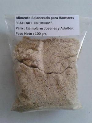 Alimento Balanceado Para Hamsters De Calidad Premium