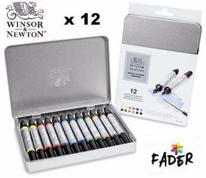 Caja Marcadores Acuarela Winsor & Newton X 12 Barrio Norte