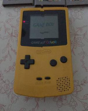 Consola Game Boy Color Y Lote De 7 Juegos. Funciona!