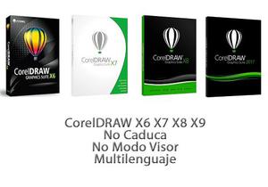 Corel Draw |  X8 X7 X6 | No Modo Visor | Permanente