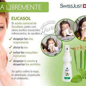 Eucasol Spray: producto Suizo,realizado con aceites