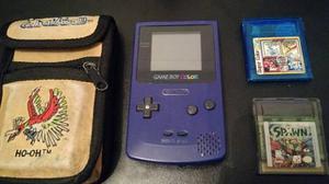 Game Boy Color C/ Funda + Pokemon + Spawn