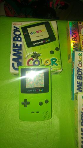 Game Boy Color Impecable! Con 3 Juegos. Imperdible!
