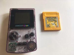 Game Boy Color + Pokemon Yellow