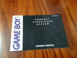 Game Boy - Manual Original Nintendo