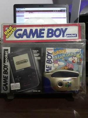 Game Boy Pocket Pack Oferta Nuevo Sellado