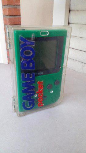 Game Boy Pocket Verde En Caja Muy Buen Estado Con Manual