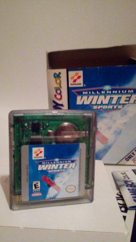 Juego Game Boy Color Millenium Winter Sports En Caja Unico