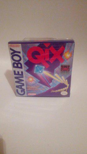 Juego Game Boy Color Qix En Caja Con Manuales Impecable !