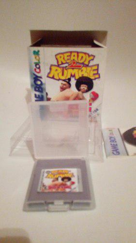 Juego Game Boy Color Ready 2 Rumble Con Caja Liquido