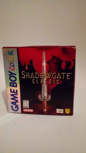 Juego Game Boy Color Shadowgate Classic En Caja