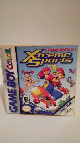 Juego Game Boy Color Xtreme Sports En Caja Completo Unico !