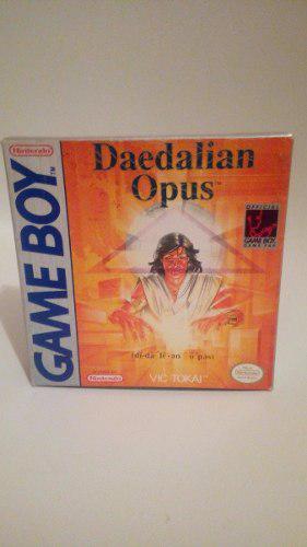 Juego Game Boy Daedalian Opus Con Caja