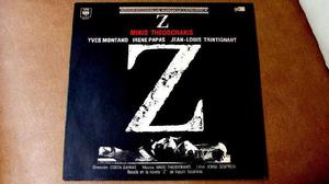 LP vinilo Banda de Sonido del film “Z” 1982