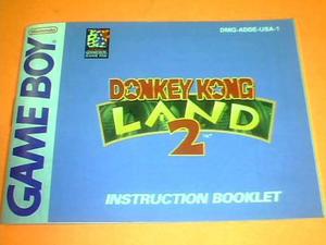 Manual Game Boy - Donkey Kong Land 2 - 29 Paginas