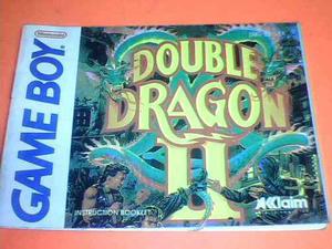 Manual Game Boy - Double Dragon 2 - 14 Paginas