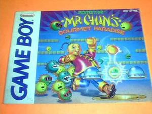 Manual Game Boy - Mr Chin's Gourmet Paradise - 15 Paginas