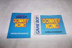 Manual Y Folleto Donkey Kong Game Boy - Pixelfunk