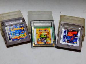 Nintendo - Game Boy - 3 Juegos