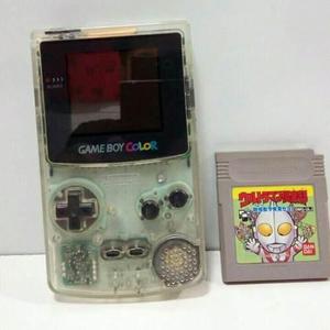 Nintendo Game Boy Color Clear + Juego Ultraman