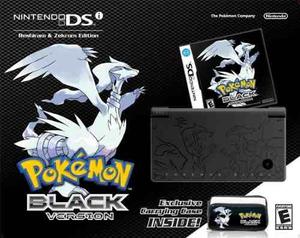 Paquete De La Versión Negra De Pokemon - Nintendo Dsi