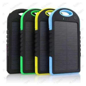 Power Bank Solar Cargador Portatil Usb 5000 Mah Celular