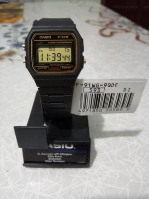 Reloj Casio F-91wg. Original 100% !!!! Nuevos
