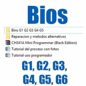 Reparacion Bios Netbook G1 G2 G3 G4 G5 G6 + Biarios Tutorial