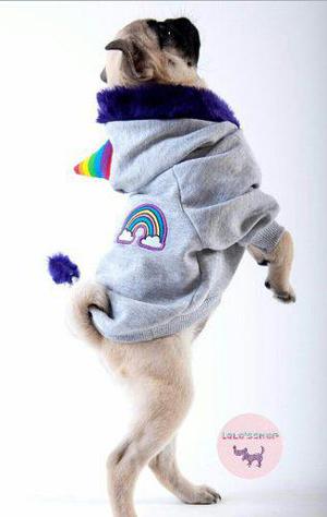 Ropa Para Perros, Buzo Unicornio