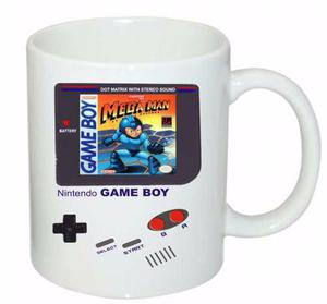 Taza Megaman Rock-man Game Boy Nintendo Jarro